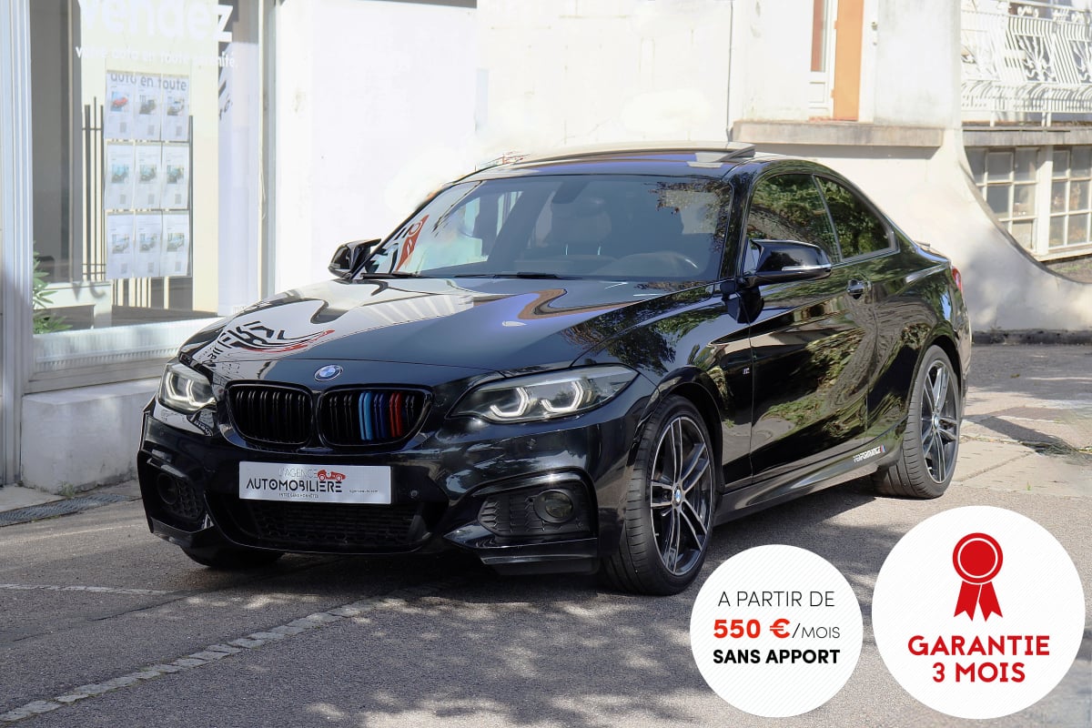 BMW Série 2 Coupé 218d 150ch Pack M BVA8 (TO,Harman Kardon,Grand Ecran) — 1