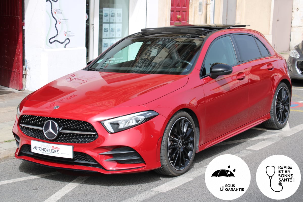 Mercedes-Benz Classe A 2.0 220 D 190 AMG LINE 8G-DCT BVA (Toit Ouvrant, CarPlay, Caméra De Recul...) — 1