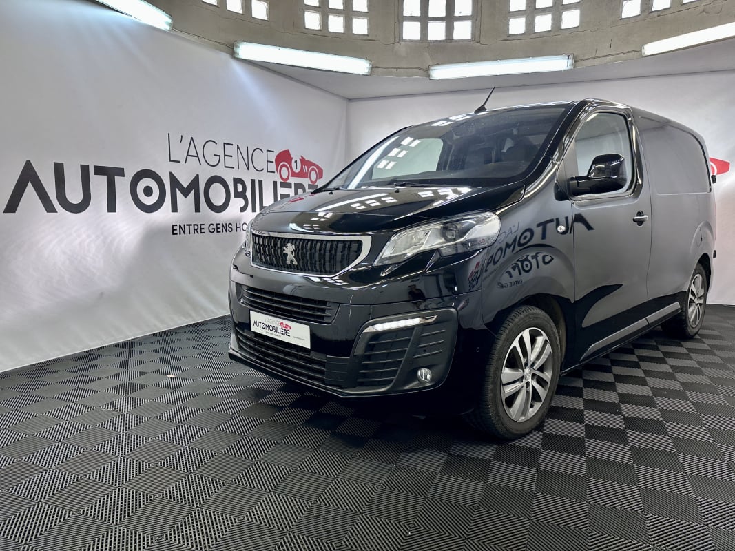 Peugeot Expert Urban Compact BlueHDI 180 S&S EAT8 (1ere Main, Suivi Peugeot, Attelage, Kit bois) — 1