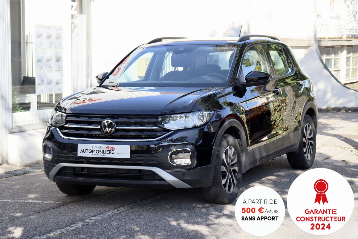 Volkswagen T-Cross 1.0 TSI 110 Active DSG7 (CarPlay,Caméra,ACC) — 1