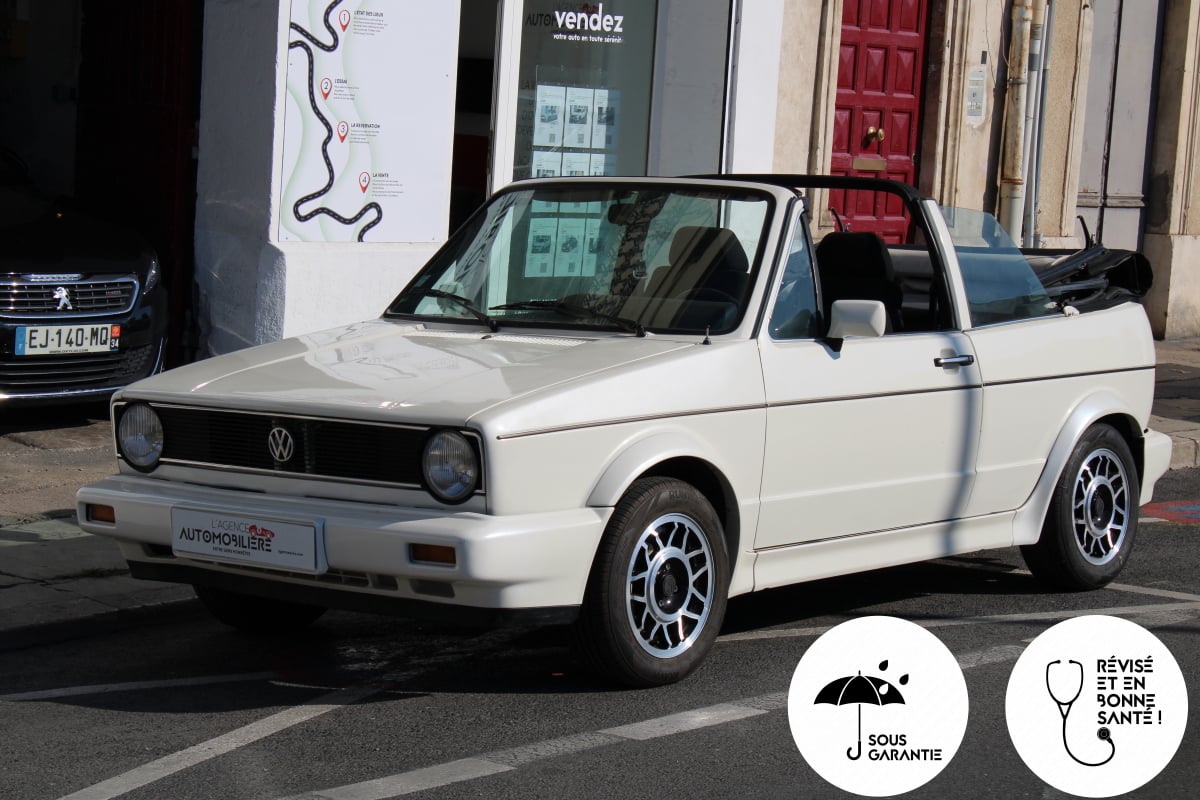 Volkswagen Golf Cabriolet 1,8i 112CH KARMANN (Mécaniquement restauré à neuf, garantie 12 mois) — 1