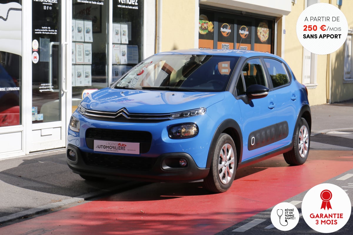 Citroen C3 1.6 BlueHDI 100 Feel Business BVM (Clim, CarPlay, GPS...) — 1