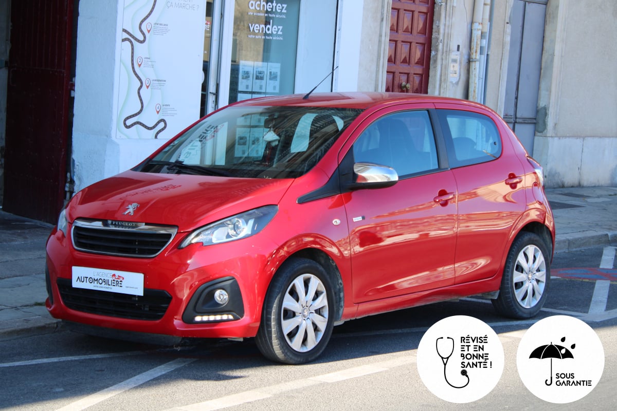 Peugeot 108 1.0 VTI 70 STYLE (1ère main, CritAir 1) — 1