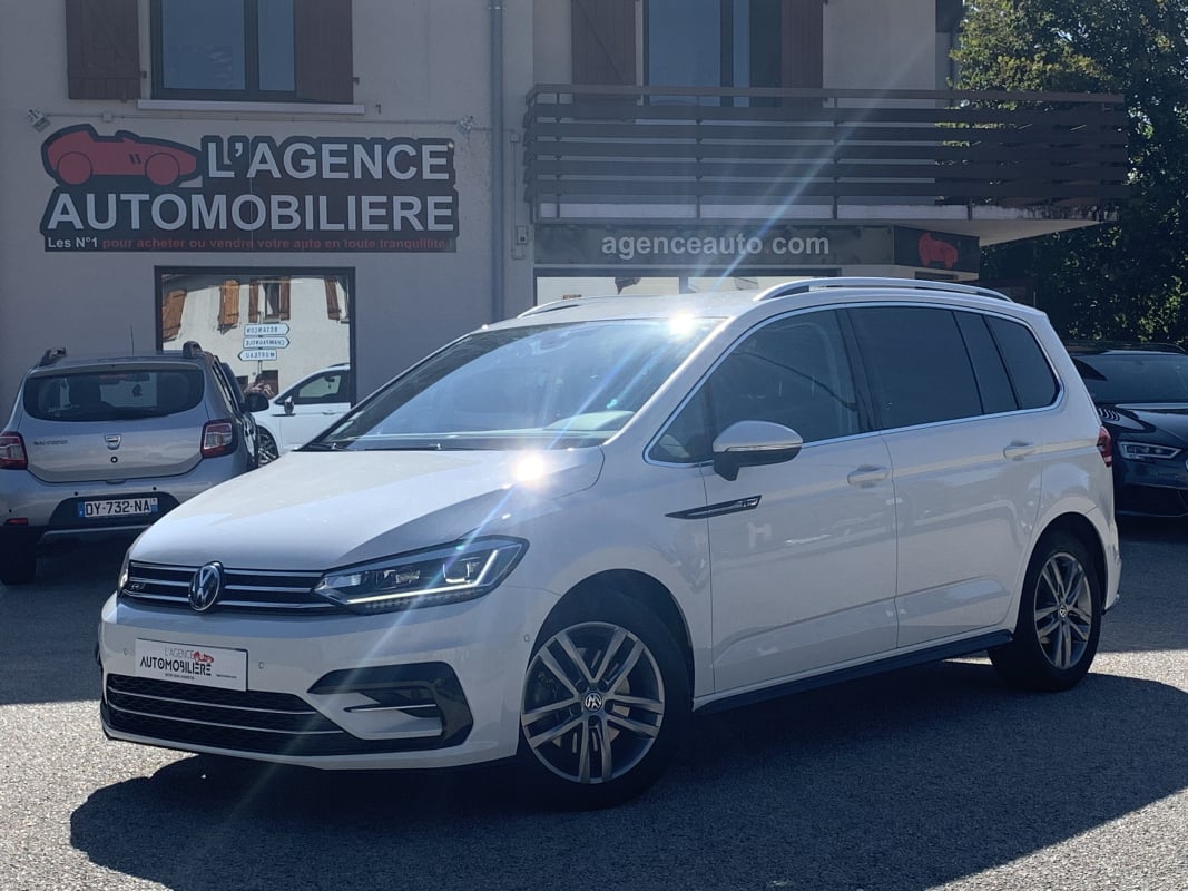 Volkswagen Touran 2.0 TDI 150 CARAT PACK R-LINE EXT 7 PL DSG Sous Garantie — 1