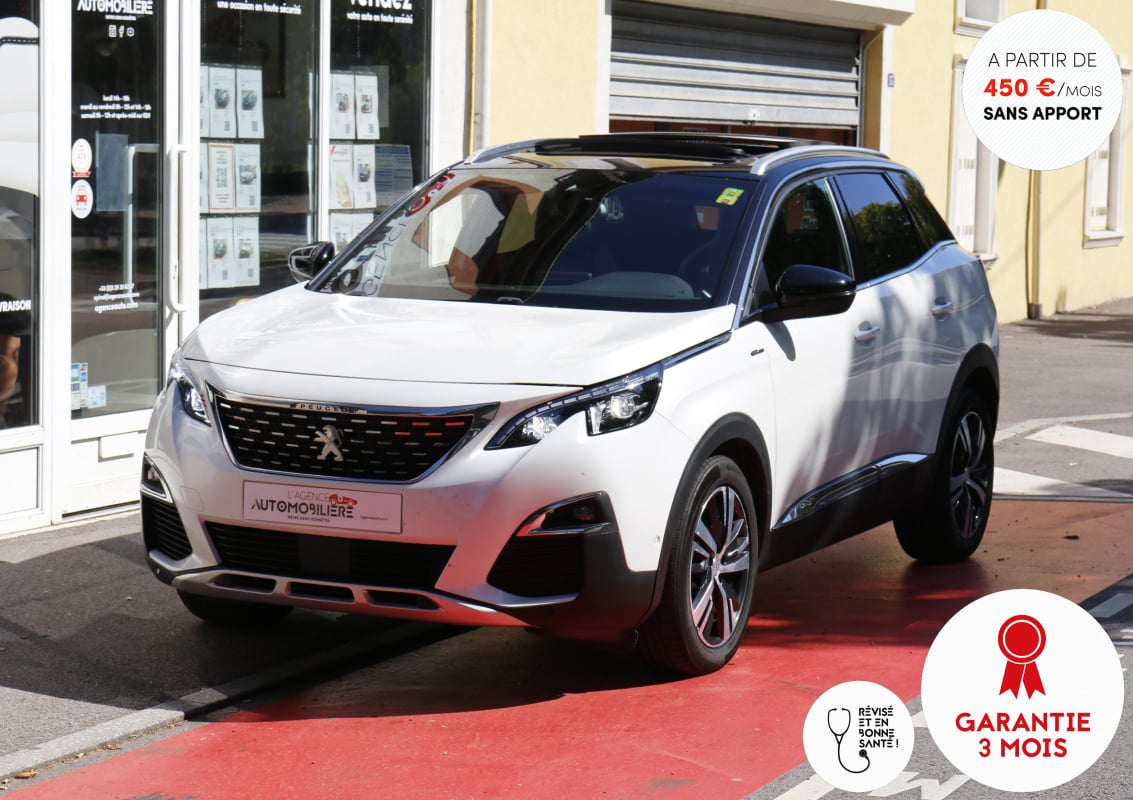 Peugeot 3008 1.5 BlueHDi 130 GT-LINE EAT8 (1ère main, Suivi full Peugeot, TO...) — 1