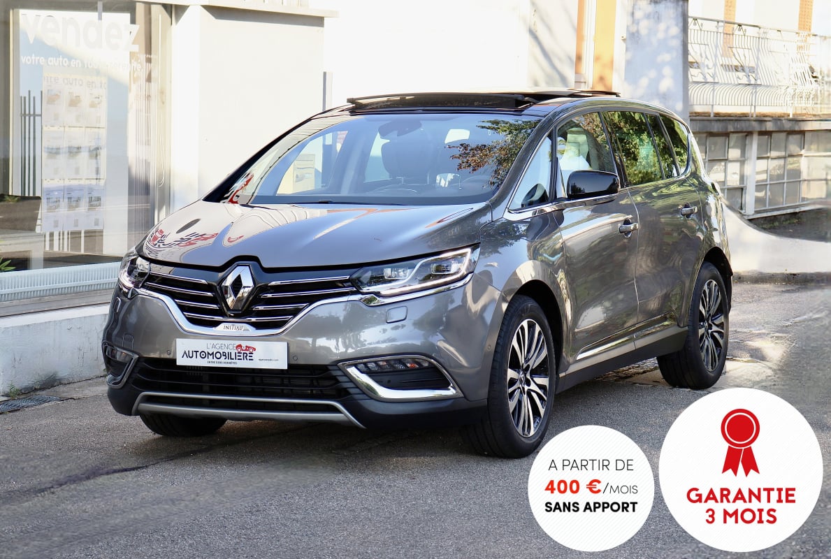 Renault Espace V 1.6 DCI 160 4Control Inital Paris EDC6 (Toit Ouvrant,Cuir,Caméra) — 1