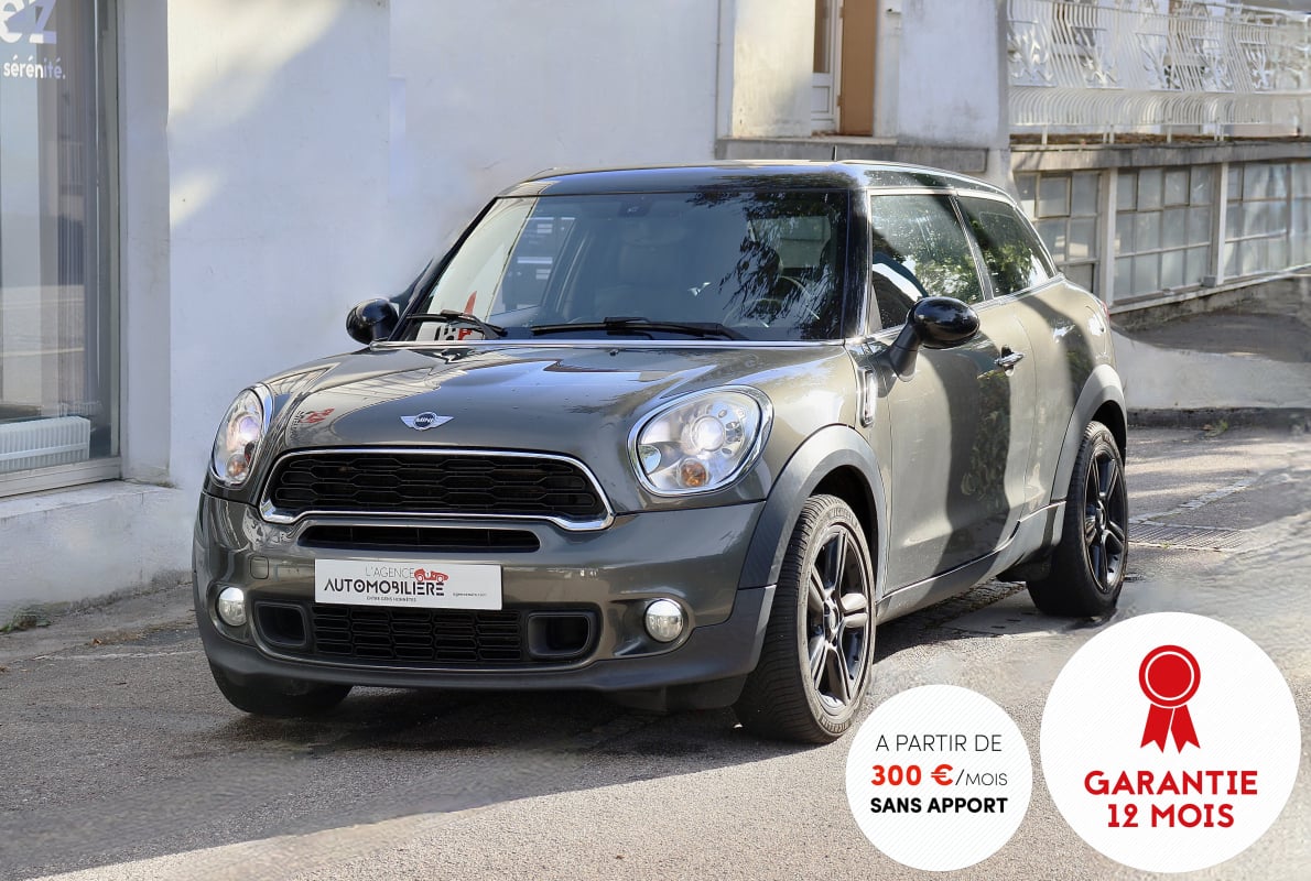 Mini Paceman Cooper S 1.6 i 184 BVA8 3P (GPS,Radars,Palettes au Volant) — 1