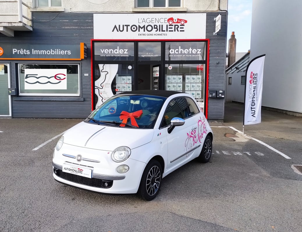 Fiat 500C Cabriolet 1.2 MPi 69 cv BVM5 Distri faite — 1