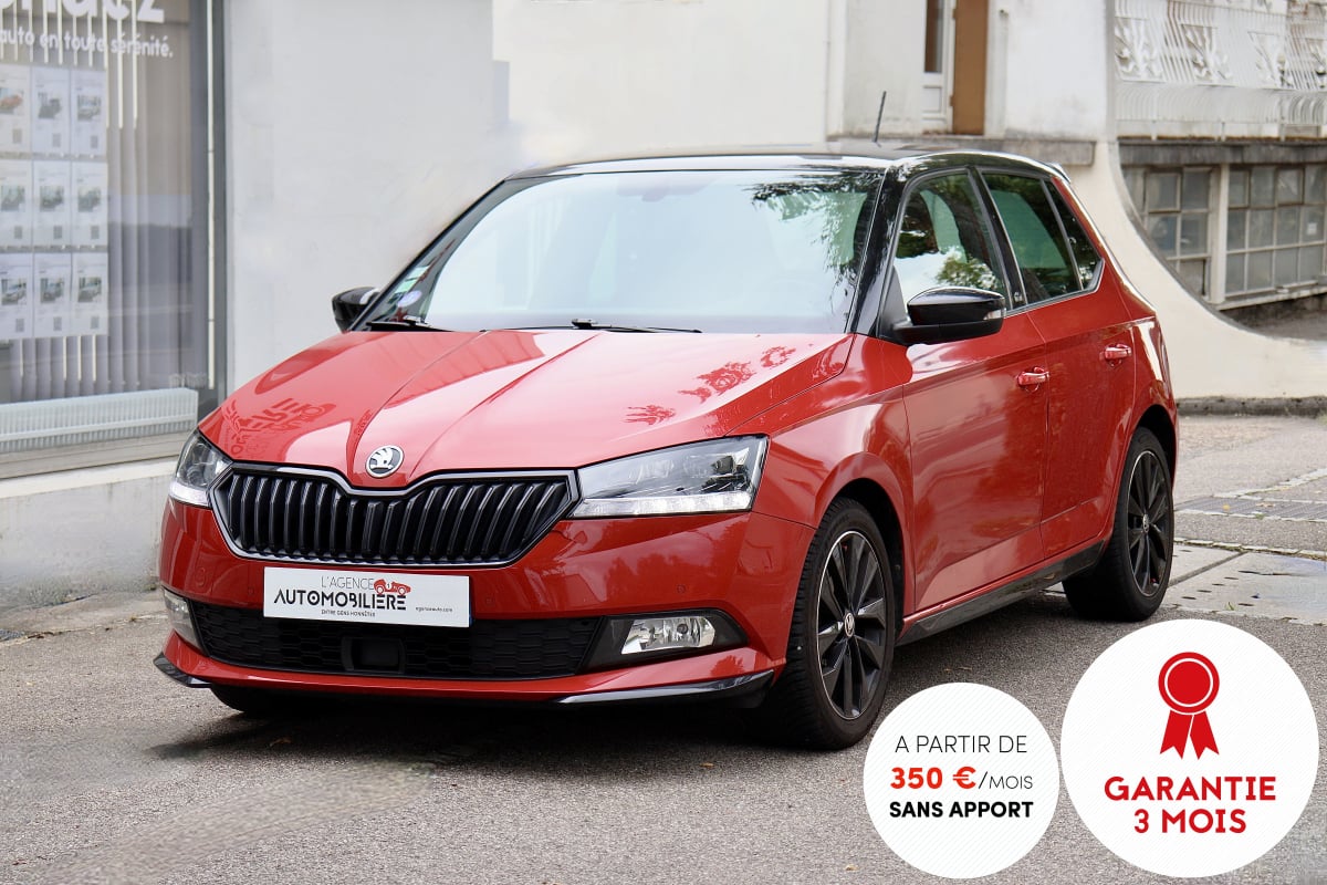 Skoda Fabia III Ph2 1.0 TSI 110 Monte Carlo DSG7 (Caméra,CarPlay,Full LED) — 1