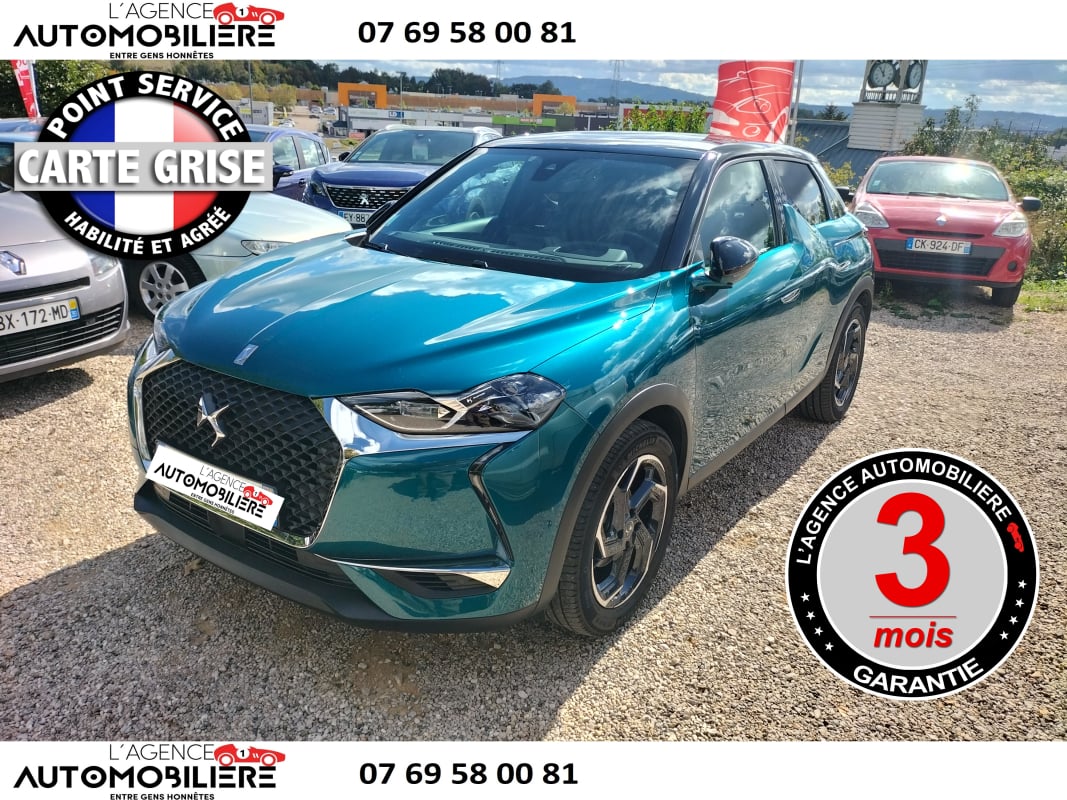 DS DS 3 1.2 THP Puretech EAT8 S&S 131 cv GRAND CHICBoîte auto — 1