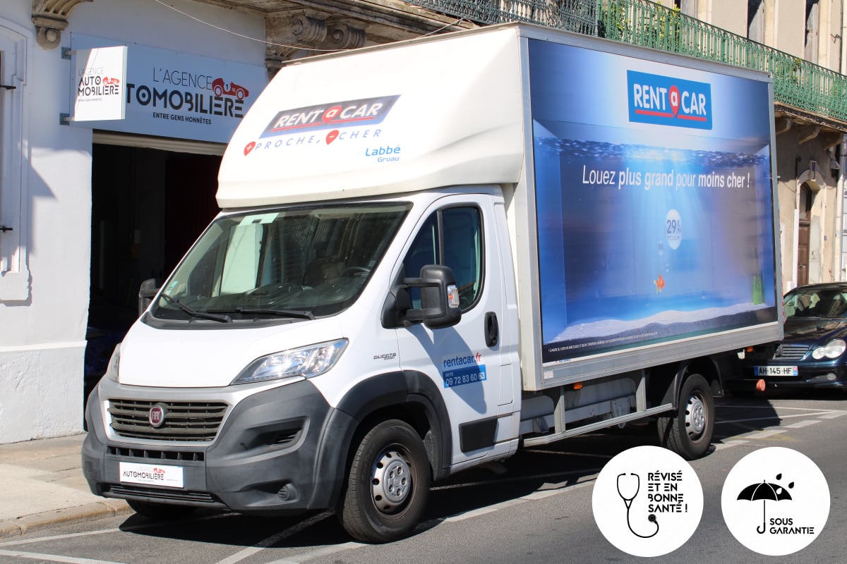Fiat Ducato CC CAISSE 20M3 3.5 MAXI L 2.3 MJT 130 EURO 6 PACK PRO NAV (TVA RECUPERABLE) — 1