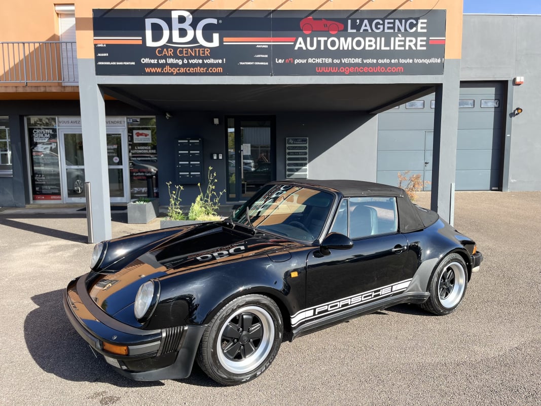 Porsche 911 Cabriolet Carrera 3.2 Look 930 Matching Numbers — 1