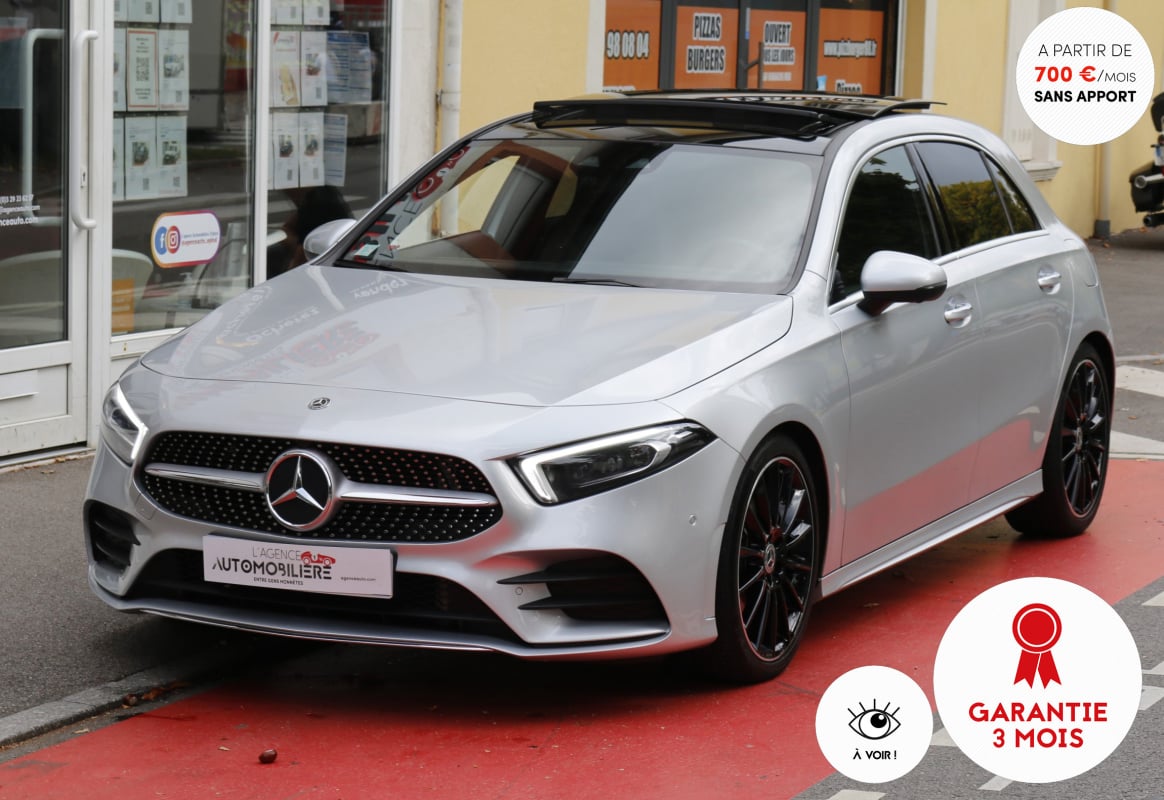 Mercedes-Benz Classe A 200i 163 AMG LINE 7G-DCT (Origine FR, LED, TO) — 1