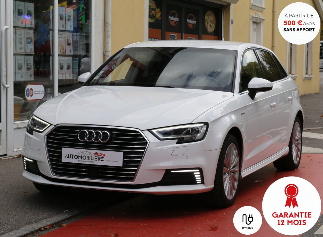 Audi A3 Sportback E-TRON Facelift 204 Design S-Tronic6 (Virtual Cockpit, Drive Select, Attelage, GPS,...) — 1