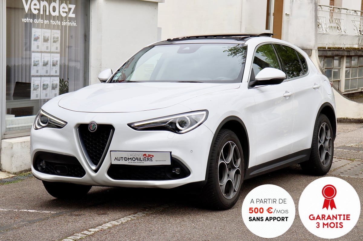 Alfa Romeo STELVIO 2.2 JTD 210 Q4 Lusso BVA8 (TO,Cuir,Caméra) — 1