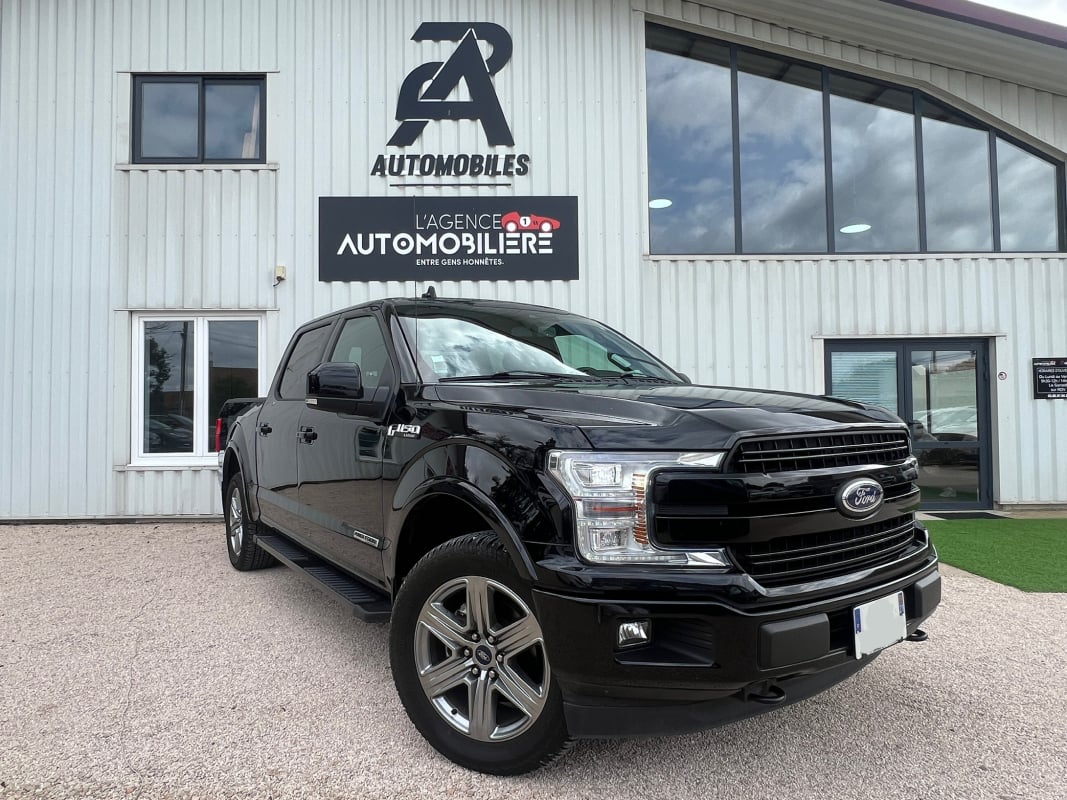 Ford F150 260 CV - V6 - 3.0 TURBO - DIESEL - CREW CAB LARIAT - 1ere main - PAS DE MALUS — 1