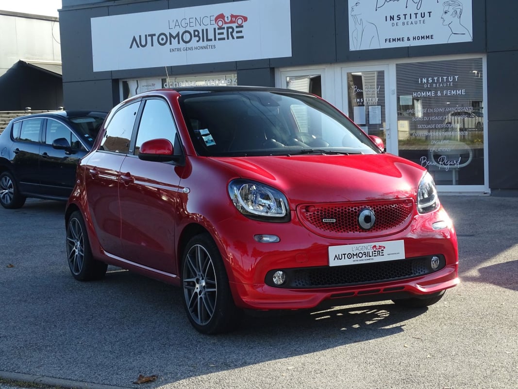 Smart For Four II 0.9 TI Twinamic 109 ch BRABUS XClusive BVA — 1