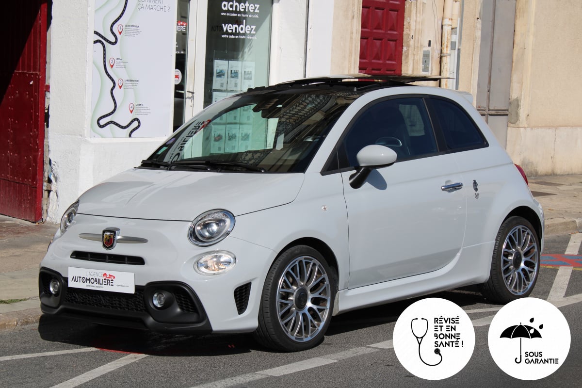 Abarth 500 595 1.4 T-JET 145 ( Toit ouvrant, CarPlay, Radar Arr ... ) — 1