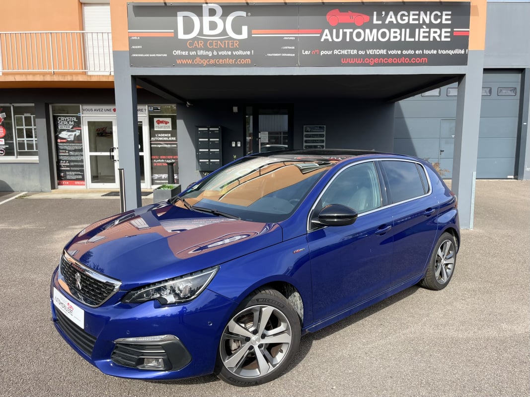 Peugeot 308 Gt Line 1.2 THP Puretech 130 cv Caméra 360 toit panoramique — 1