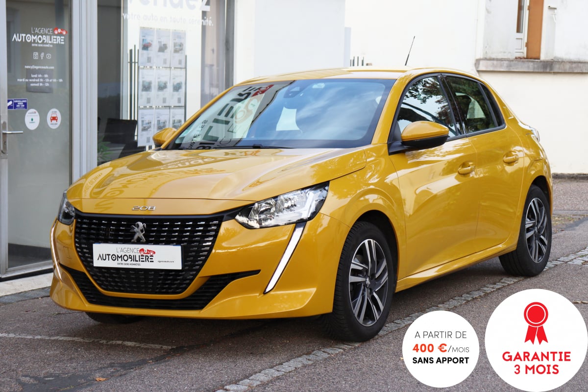 Peugeot 208 1.2 PureTech 100 BVM6 Allure (Carplay,Camera 360,Attelage) — 1