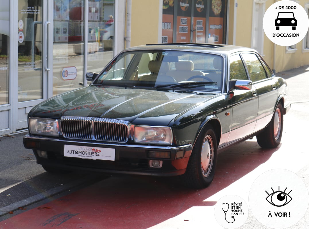 Jaguar Daimler XJ40 4.0i 226 BVA (Origine France, Suivi à jour, TO, Sièges élec & chauffants...) — 1