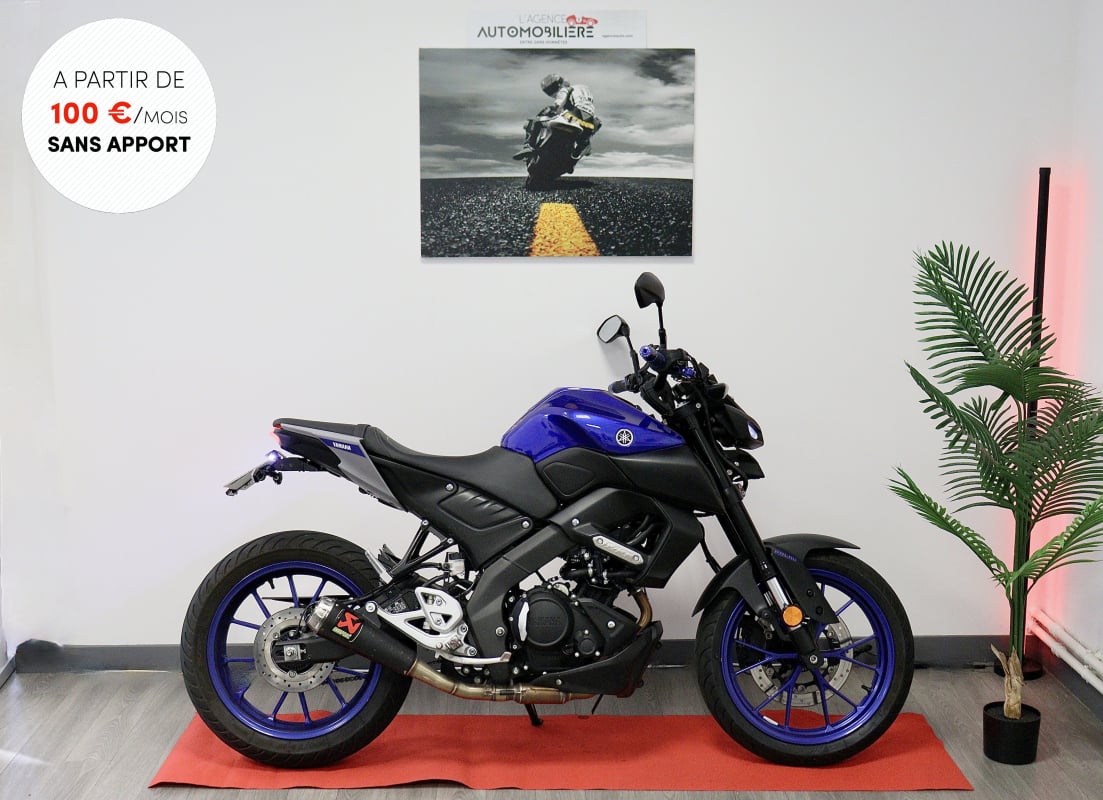 Yamaha MT 125 ABS (Ligne Complète Akrapovic) — 1