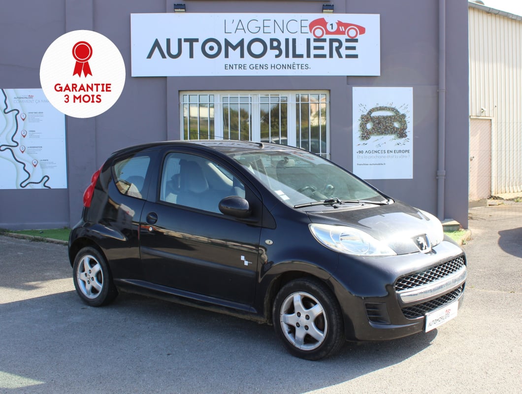 Peugeot 107 68 cv - 1.0 - black silver - 2EME MAIN - CHAINE DE DISTRIBUTION — 1