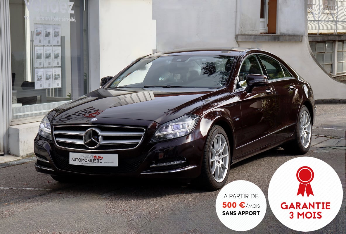 Mercedes-Benz Classe CLS 350d 3.0 V6 265 7G-Tronic (Caméra,Full LED,Sièges Chauffants) — 1