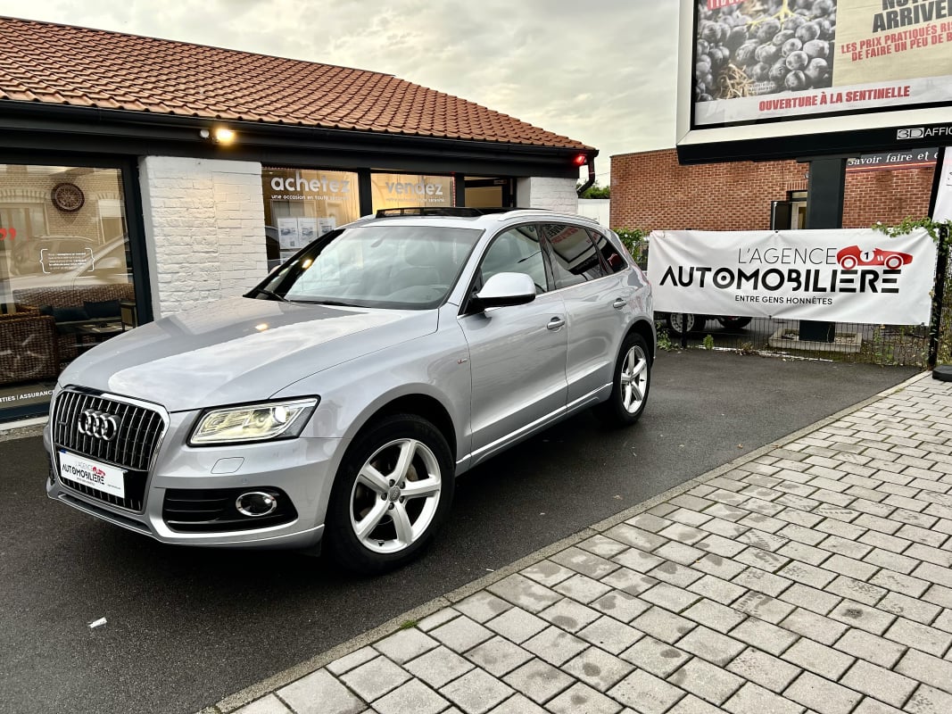Audi Q5 II 2.0 TDI 190 S LINE QUATTRO S TRONIC 7 TOIT PANORAMIQUE — 1