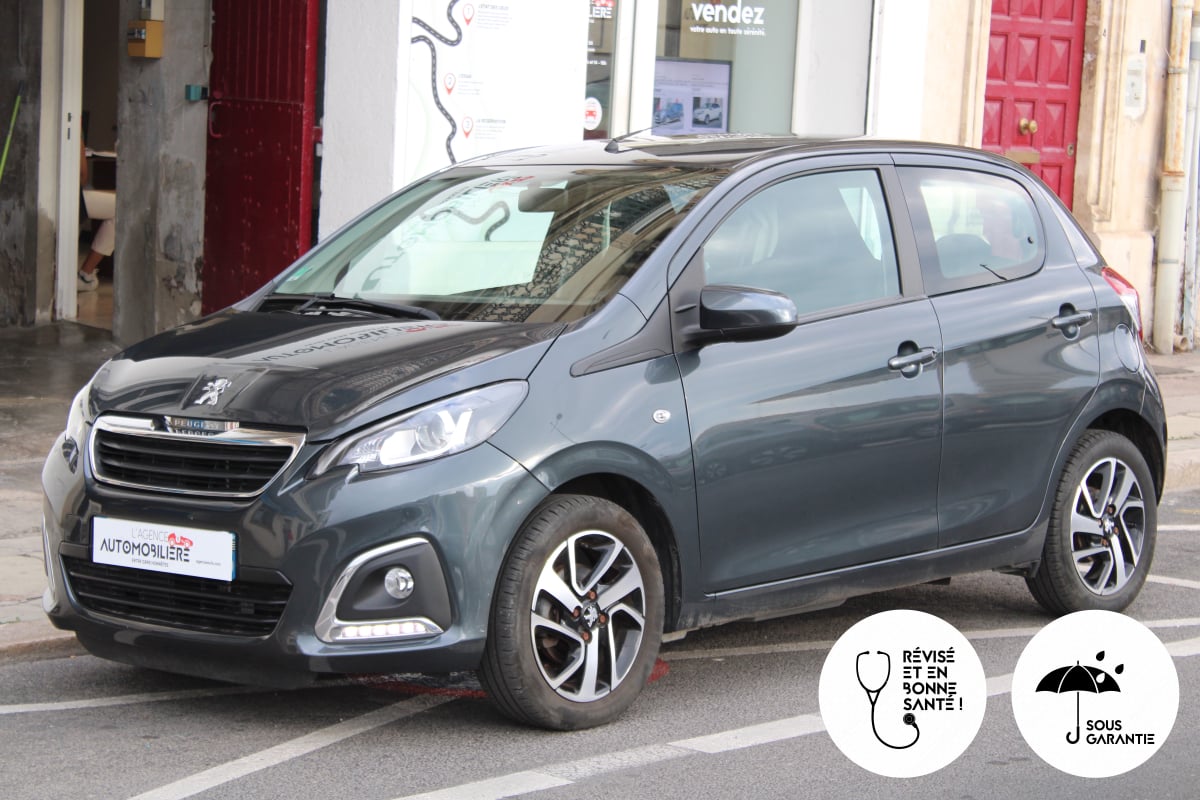 Peugeot 108 1.0 VTI 70 ALLURE START-STOP (Caméra de recul, CarPlay, GPS, Entretien complet Peugeot,..) — 1