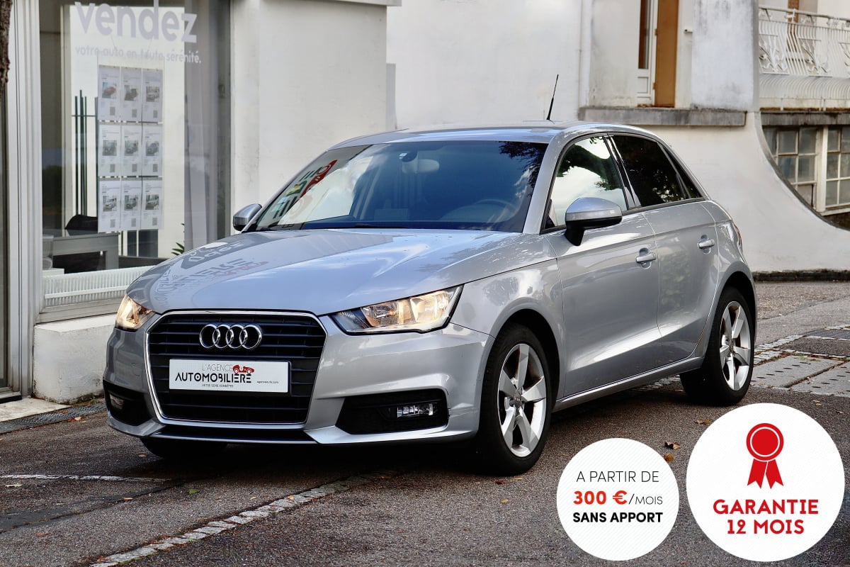 Audi A1 Sportback 1.6 TDI 116 Ambiente BVM6 (Sièges Chauffants,Drive Select,Clim Auto) — 1