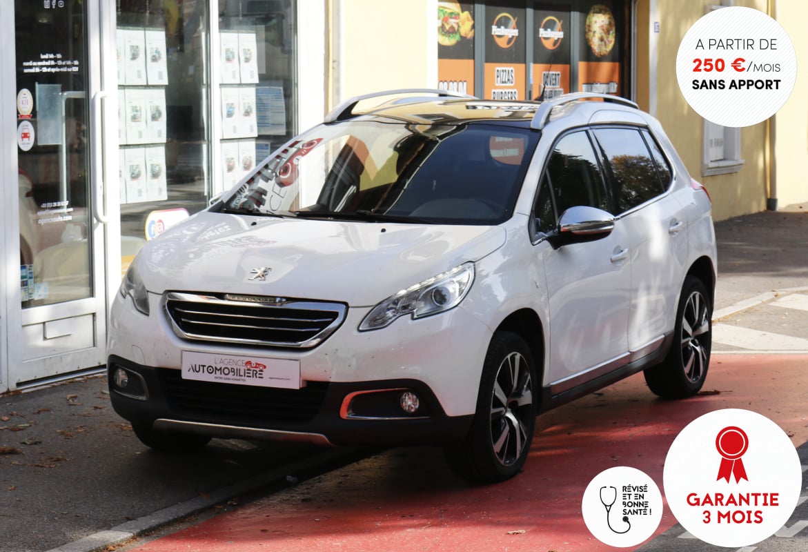 Peugeot 2008 1.6 VTI 120 Féline Titane BVM (Grip Control, Toit panoramique, Cuir...) — 1