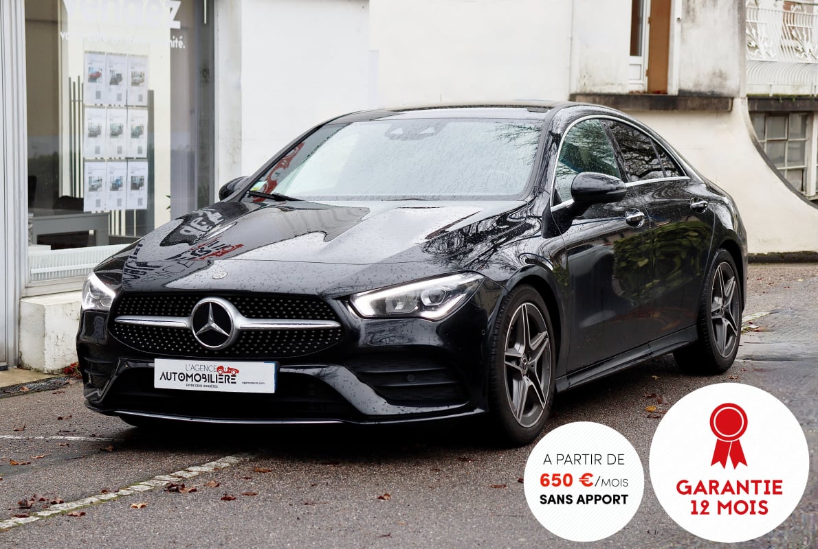 Mercedes-Benz Classe CLA 180d 116 AMG Line 7G-DCT (Origine FR, LED, Angles morts...) — 1
