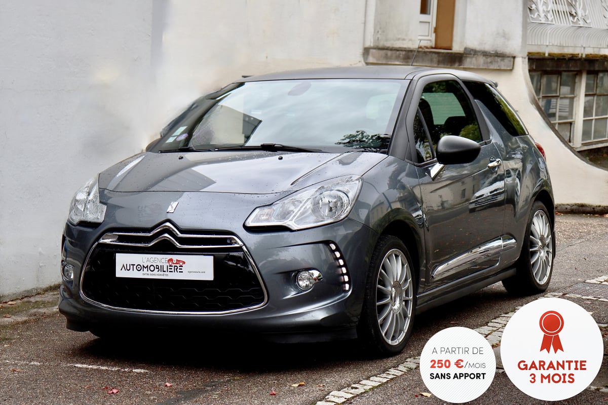 Citroen DS3 1.6 THP 156 Sport Chic BVM6 (Distri faite,Sièges Chauffants,GPS) — 1
