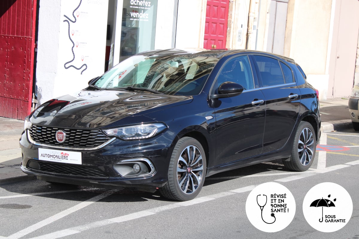Fiat Tipo 1.6 MJT 120 BUSINESS START-STOP (CarPlay, Caméra de recul, GPS, régulateur adaptatif,..) — 1