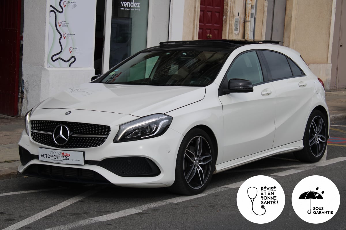 Mercedes-Benz Classe A 1.5 180 D 110 FASCINATION 7G-DCT BVA ( Toit ouvrant panoramique, Caméra de Recul, GPS ... ) — 1