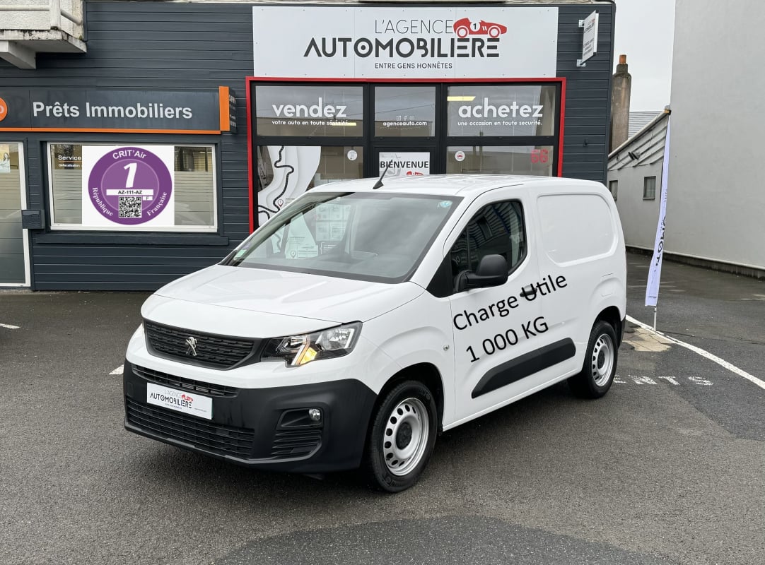 Peugeot Partner 1.2 Essence 110cv BVM6 L1 1000kg (1ère main) — 1