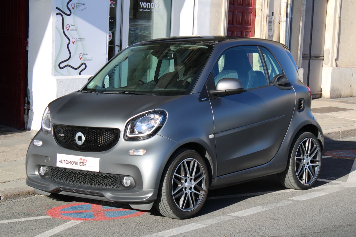 Smart For Two 0.9 T 110 BRABUS TWINAMIC BVA (CAMERA DE RECUL, GPS ...) — 1