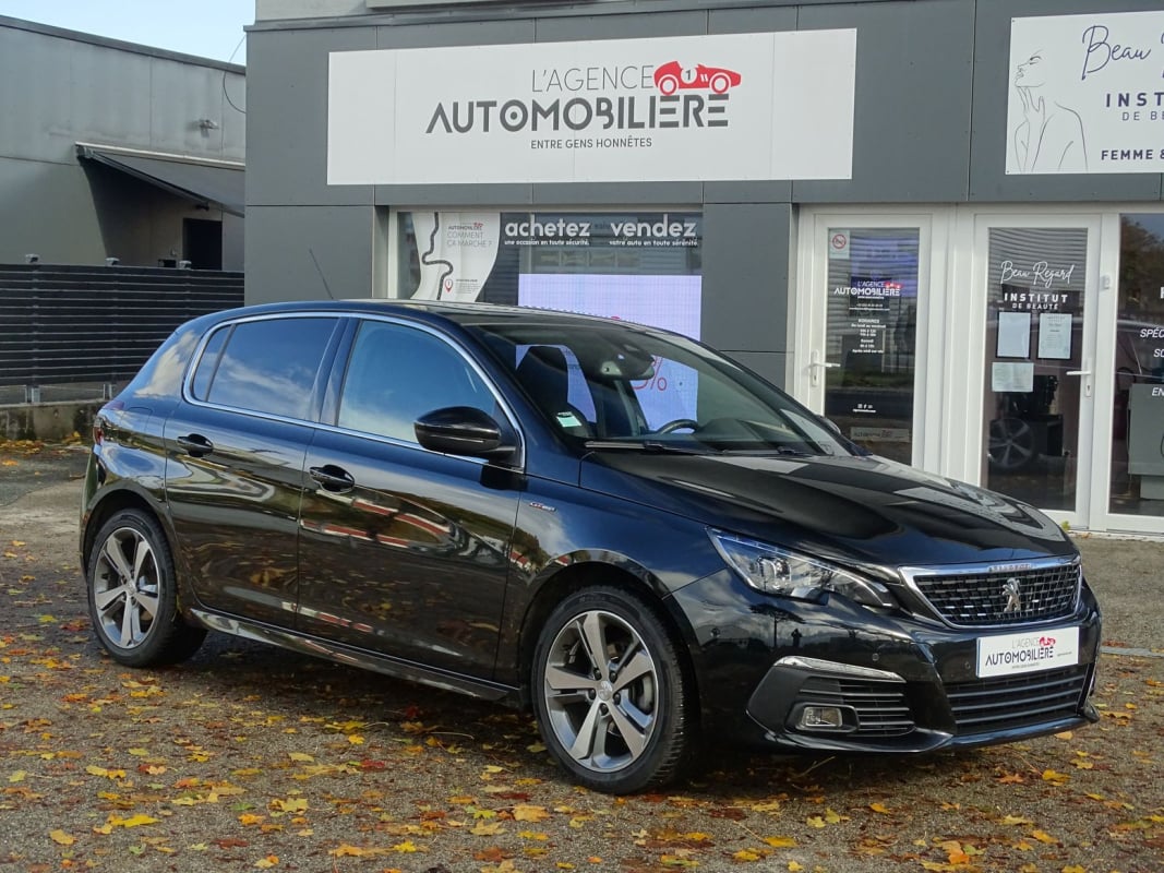 Peugeot 308 1.2 PURETECH 130 CV GT LINE EAT8 TOIT PANORAMIQUE — 1