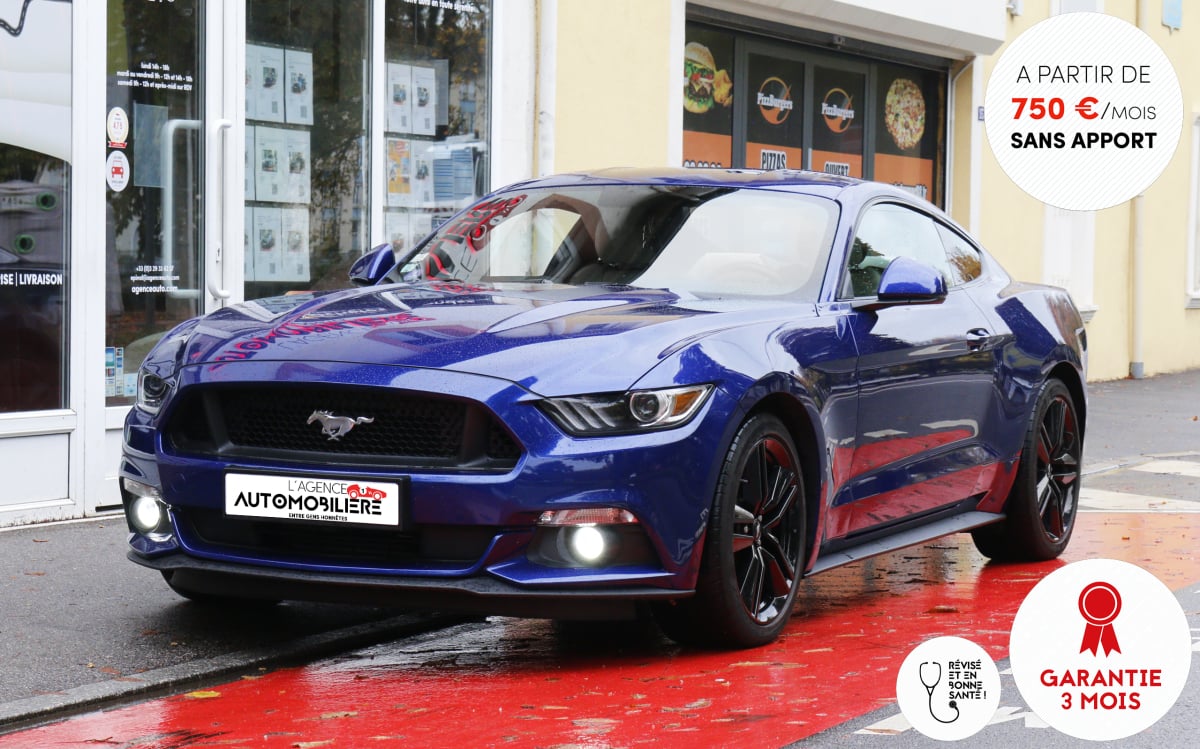 Ford Mustang 2.3 Ti EcoBoost 317 BVA (Pas de Malus, Système à clapet..) — 1