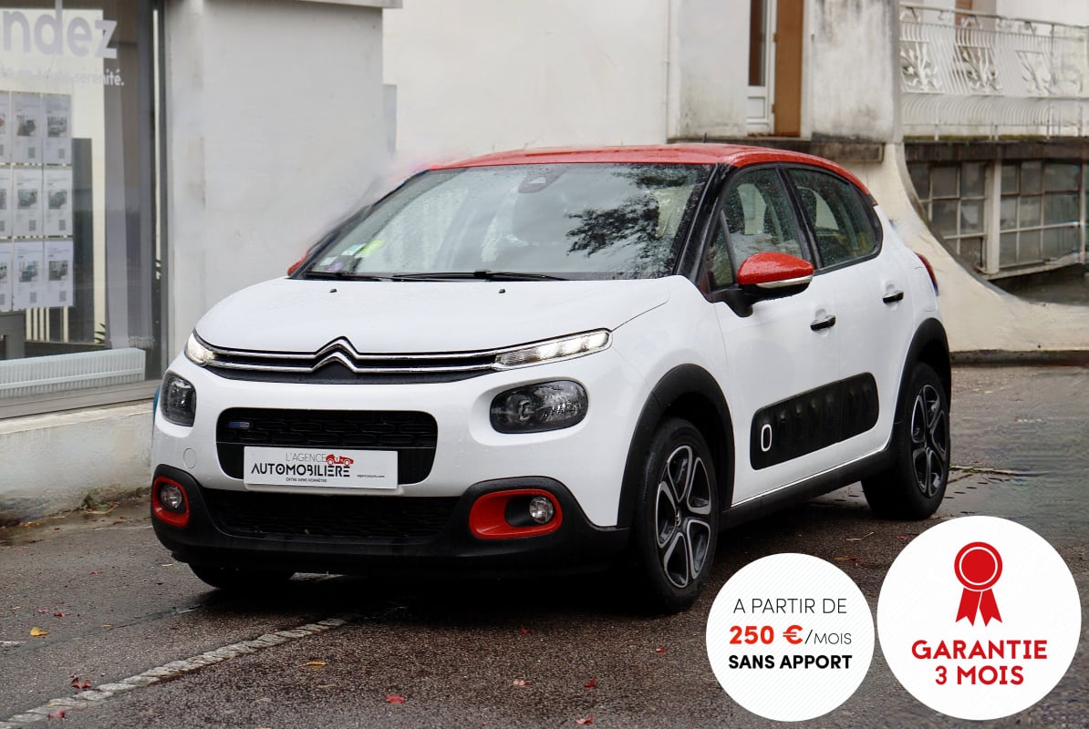 Citroen C3 1.2 PureTech 82 Shine BVM5 (CarPlay,Radars,Feux de jour LED) — 1