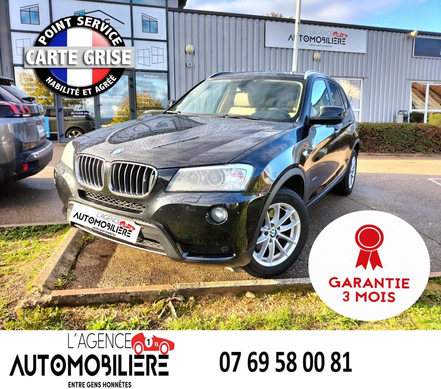 BMW X3 2.0 d 184 cv 20d xDrive finition LUXURY — 1
