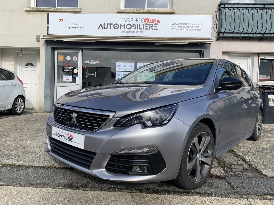 Peugeot 308 II GT LINE - 1.2 e-THP 130 cv - Boîte auto - Distri faite - Caméra de recul - Toit pano — 1