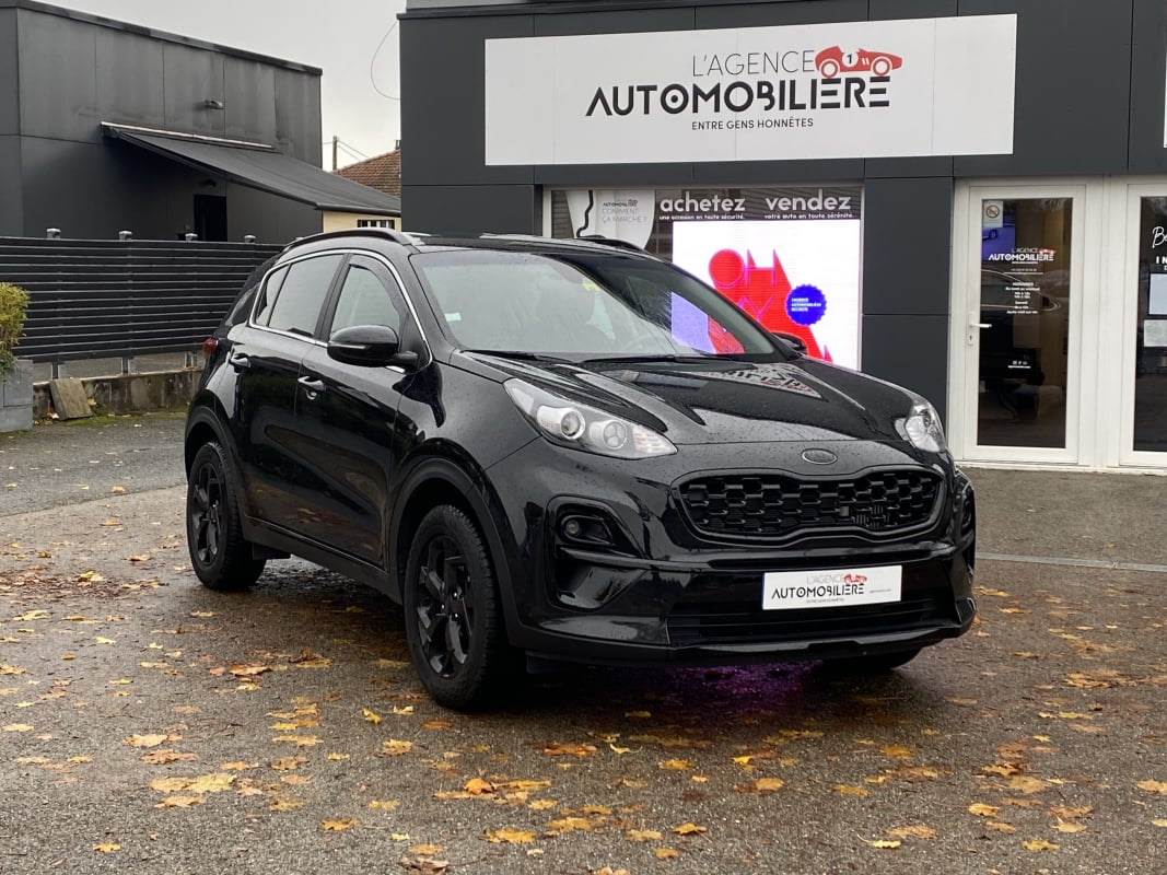 Kia Sportage 1.6 CRDI 136 MHEV BLACK EDITION DCT7 - GARANTIE CONSTRUCTEUR 7ANS — 1