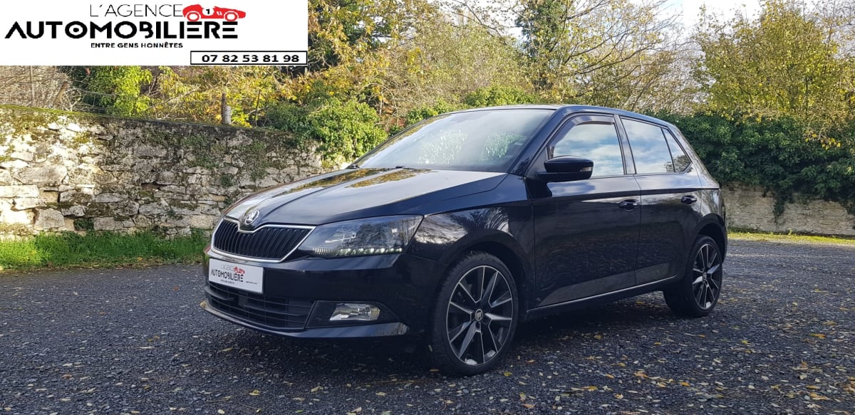 Skoda Fabia TSI 110 Red And Grey — 1