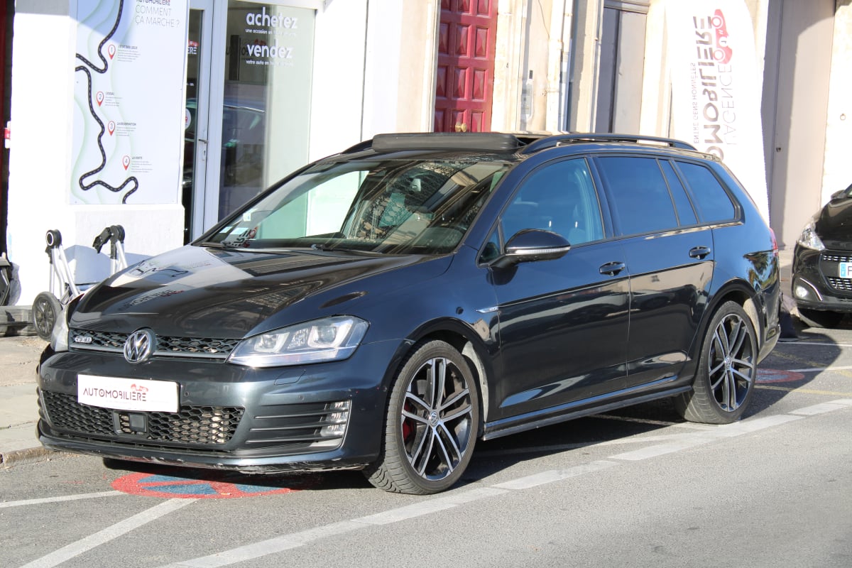 Volkswagen Golf BREAK 2.0 TDI 184 BLUEMOTION GTD DSG BVA (Toit ouvrant, Entretien complet VW,..) — 1