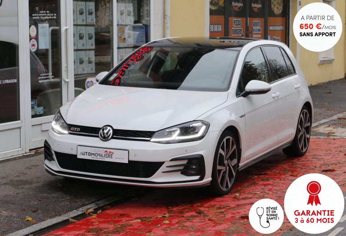 Volkswagen Golf VII GTD Facelift 2.0 TDI 184 DSG7 (Dynaudio, TO, Cuir...) — 1