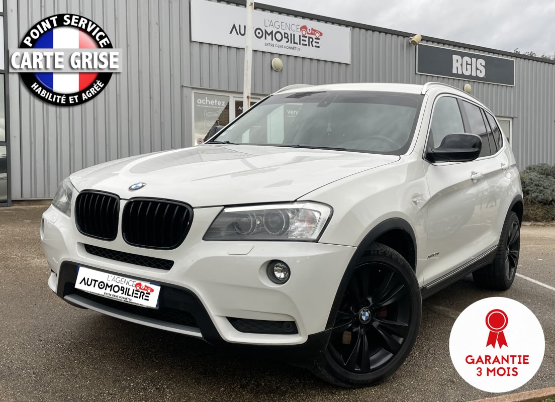BMW X3 (F25) 30d xDrive 3.0 d 258 cv Boîte auto finition Luxe — 1