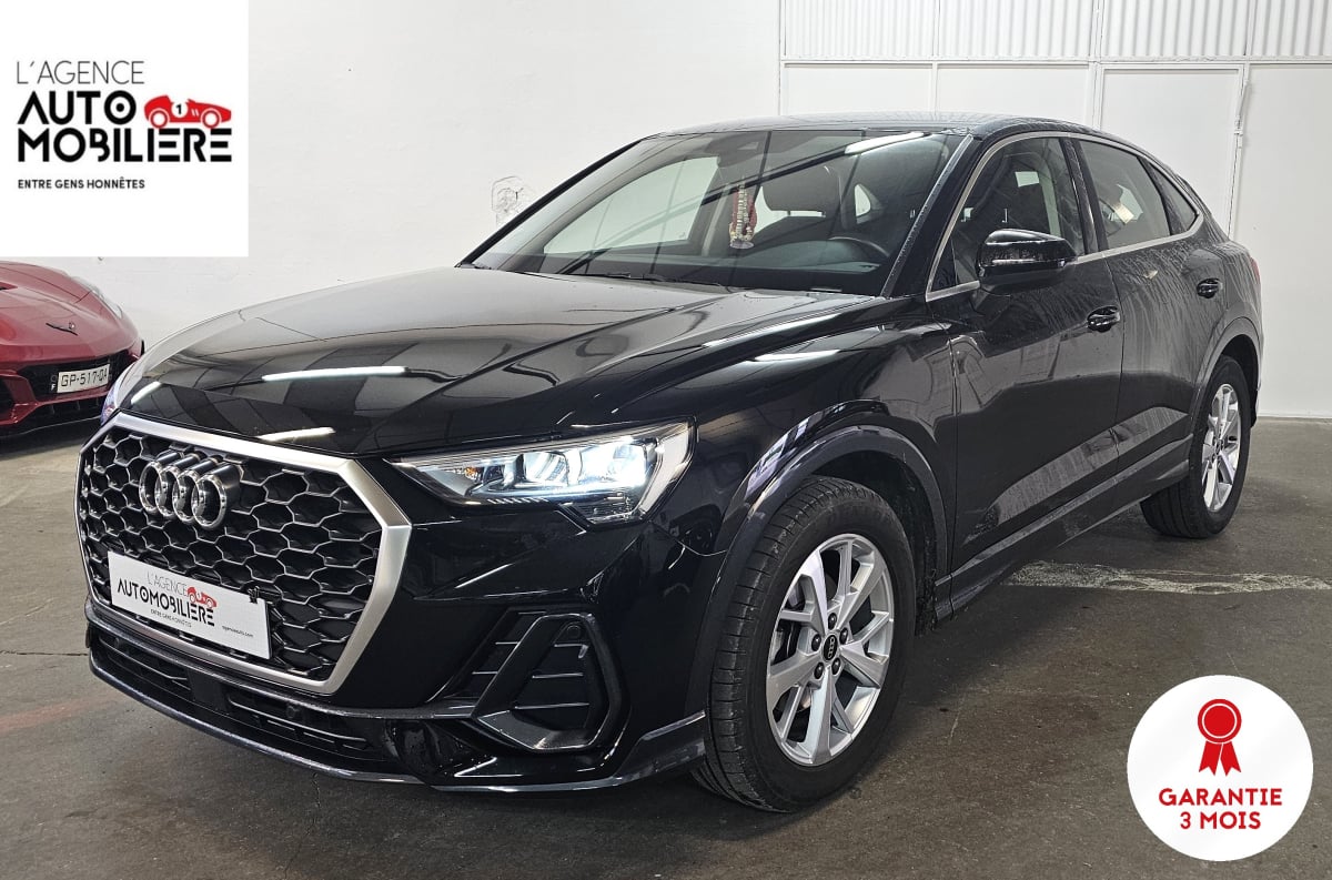 Audi Q3 Sportback 35 TDI 150 Design S-tronic 7 - 1ere main — 1