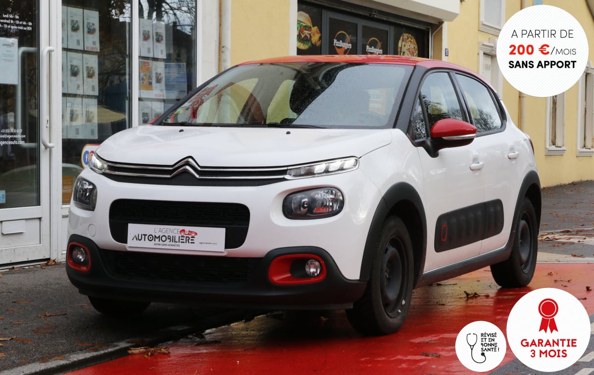 Citroen C3 1.2 PureTech 82 Shine BVM5 (Courroie de distribution 02/24, Entretien à jour) — 1